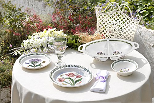 Portmeirion Botanic Garden Soup Bowl | Set Of 6 Bowls With Assorted Motifs | 6.5 Inch | Made From Fine Earthenware | Microwave And Dishwasher Safe | Made In England #TOP3