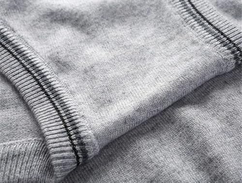 Men Vintage Stripes Sweaters Vest V-Neck Sleeveless Thick Business Casual Knit Waistcoats3