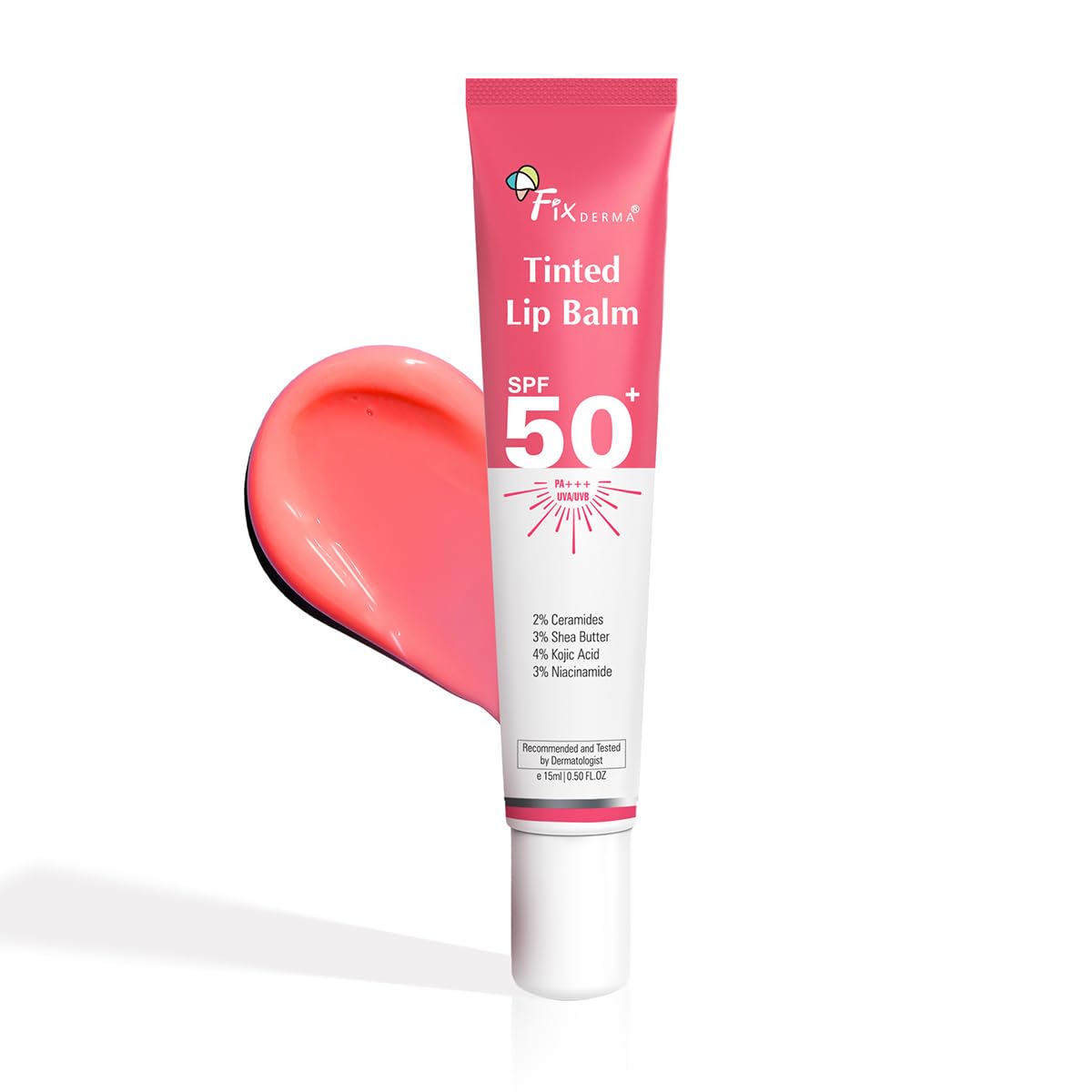 Fixderma Lip Balm With Vitamin C And Vitamin E | Lip Balm For Dark & Dry Lips & Chapped Gloss For Women & Men - 15ml