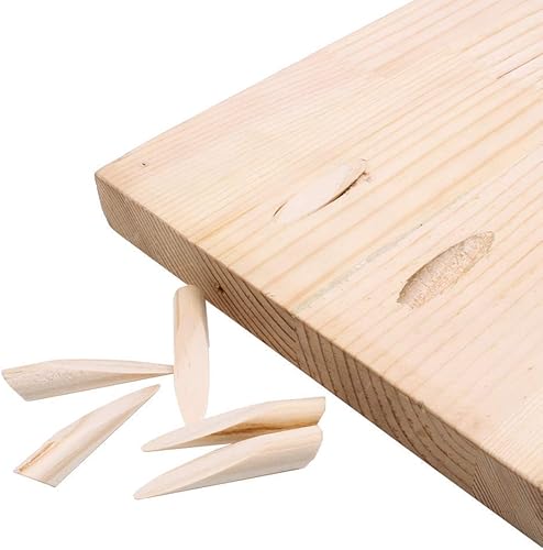 Miniatura 2 de AUTOTOOLHOME Paquete de 100 tapones para agujeros de bolsillo de madera maciza de pino para agujero de bolsillo, herramienta de carpintería con una