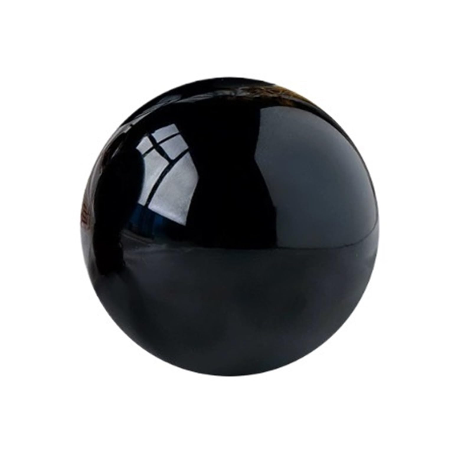 Crystal Ball Ornament Obsidian Ball Sphere Meditation Balls For Home Office Decorative Decoration(4cm)