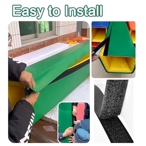 Acolchado para postes de baloncesto cuadrado y protector de espuma de 71" 5