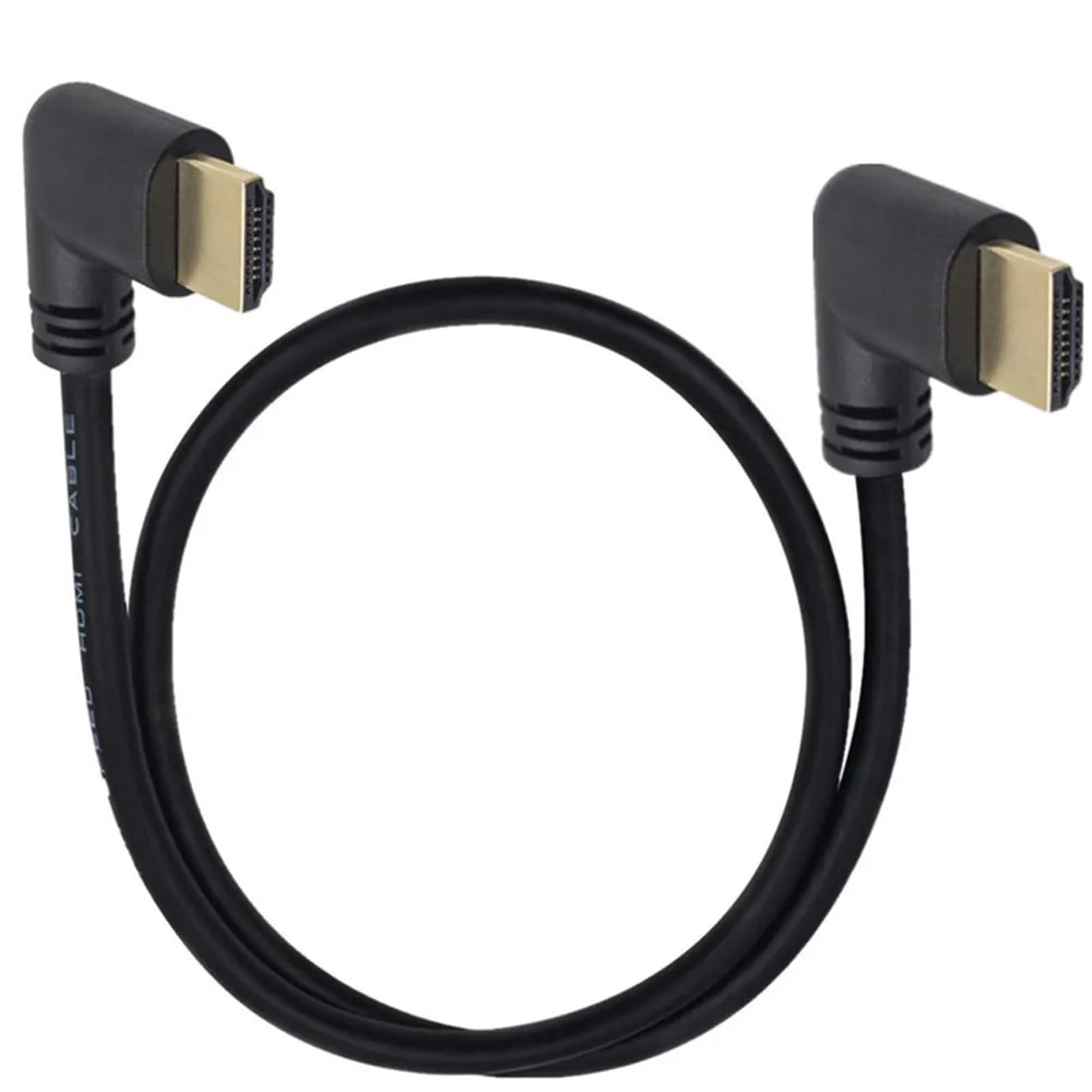 HDTV2.0 4K 3D podwójny kompatybilny z HDMI 90 stopni lewy kąt HDTV męski na prawy kątowy HD męski HDTV kabel do DVD PS3 PC