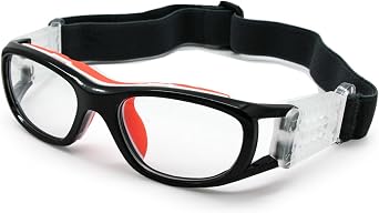 Boys Girls Basketball Goggles Clear Lens Teenage Sports Soccer Glasses Frame Protection Gear