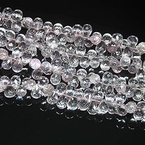 Quartz rose en goutte pour créer des bijoux bohèmes chics uniques