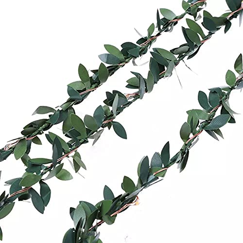 Luci di rame ghirlanda di foglie, 5m 50 luci a