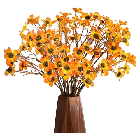 WESAIL 24 Branches Yellow Gypsophila Flowers Cover