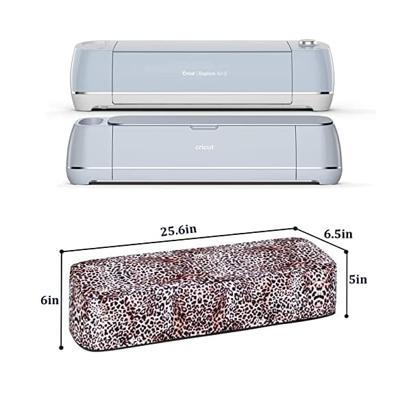 TRO&HOM Abdeckung für Cricut Maker 3/Cricut Maker/Explore Air 2, Staubschutz mit Taschen für Werkzeuge Cricut Zubehör, Stifte, Cicut Maker Circut Maker 3 Abdeckung Scrapbooking Stanzmaschine Abdeckung – Bild 4
