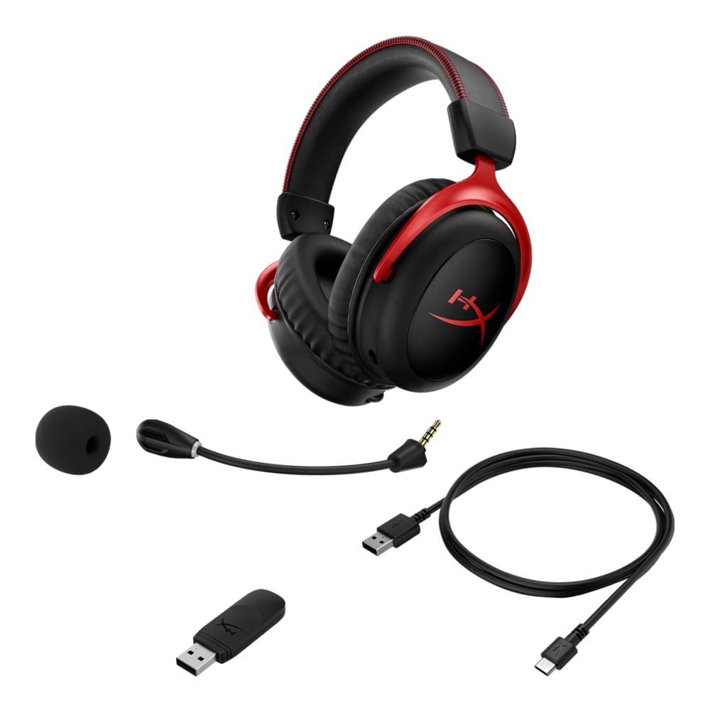 HYPERX CLOUD II WIRELESS(無線ヘッドホン) Headset Gamer HyperX Cloud II, Sem Fio | KaBuM!