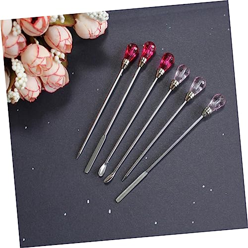 2 piezas palitos mezcladores para uñas y gel miniatura 4