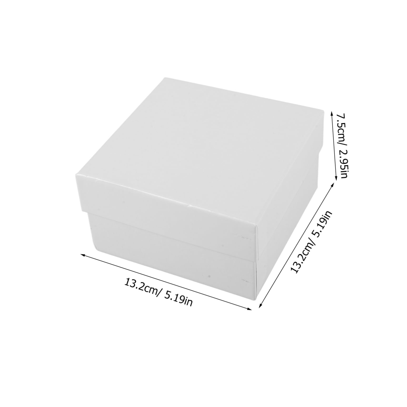 VILLFUL Box Box White Microcentrifuge Tube Holder Storage Holder Test Tube Organizer Paper Microcentrifuge Tube Storage Holder