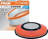 FRAM Extra Guard Engine Air Filter Replacement, Easy Install w/ Advanced Engine Protection and...