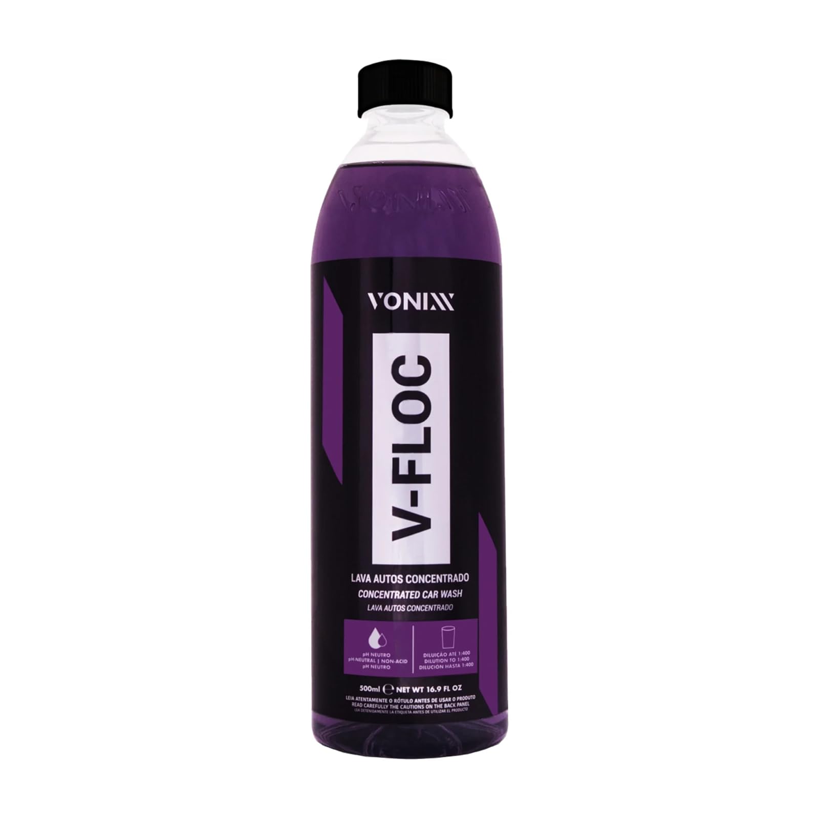 Vonixx V-Floc Concentrated Foam Wash - Car & Bike Washing Shampoo Liquid Cleaner - Ph Neutral Washer Fluid Cleaning Accessories - Autocare for Wax Ceramic Coatings and PPF - Gentle and Safe - 500 ML-image-49