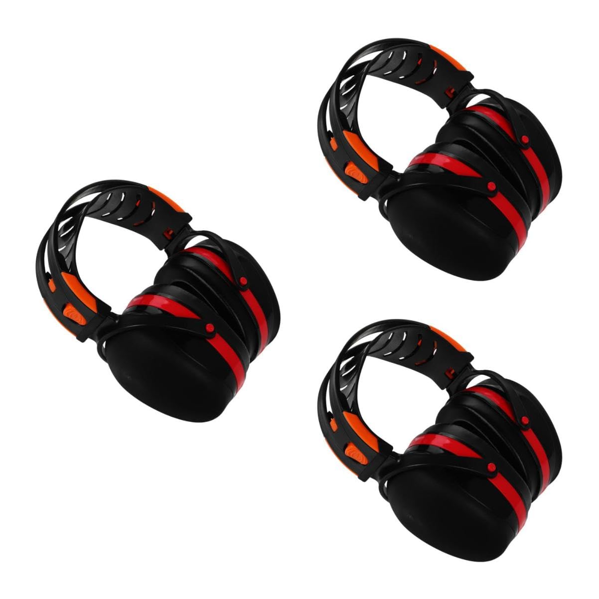 Artibetter 3piezas Auriculares Earmuff De Reducción De Protección Ajustable Para Adultos Conciertos y Diseño Ergonómico y