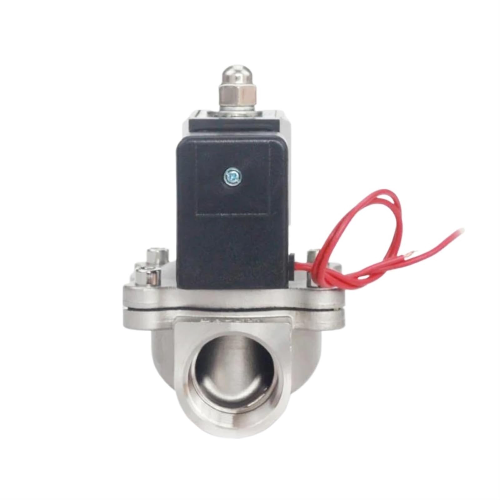 Électrovanne eau acier inoxydable 3/4 12V DC vanne solénoïde NPT NBR