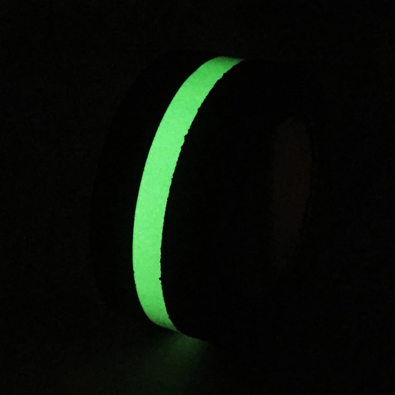 Anti-Rutsch-Klebeband. Straßenklebeband Mit reflektierendem Streifen, grünem, reflektierendem Sicherheitskorn, rutschfestem Klebeband, höchste Traktion for Treppen, Stufen, Deckboden(2.5cm*10m)