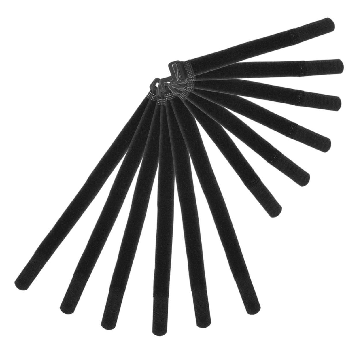 WOONEKY Adjustable Bike Cinch Straps 12pcs Straps for Wheel Bike Rack Multi-use