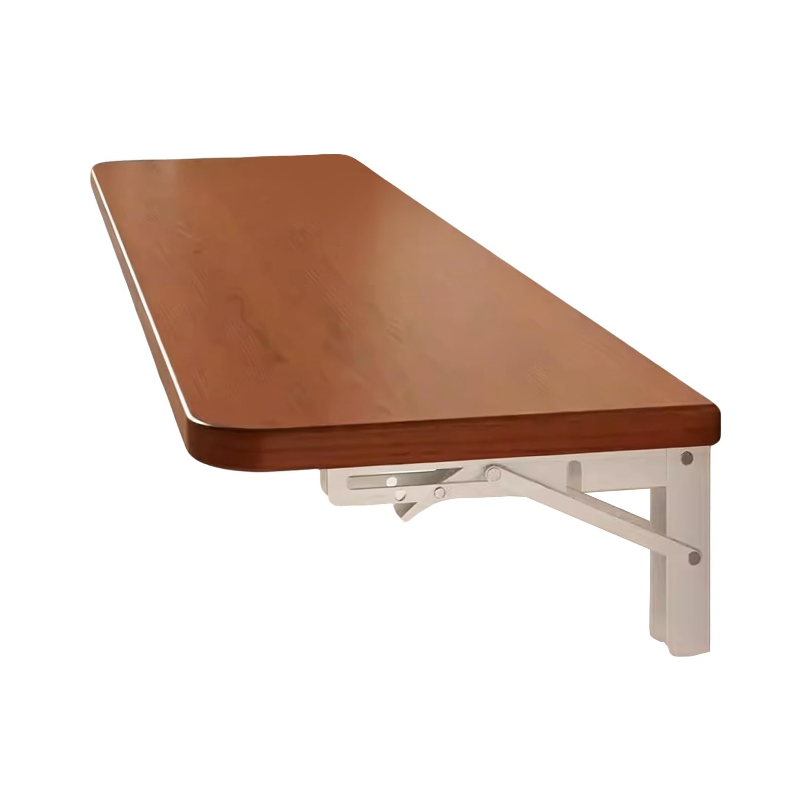 Tavolo Pieghevole a Parete, Moderno Stretto Sospeso, Minimalista, Placca Eco Legno, Salvaspazio per Bar Ristoranti Caffè(Walnut wood,40 * 30cm)