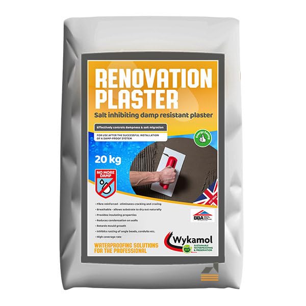 Anti Damp & Salt Renovation Plaster 20kg