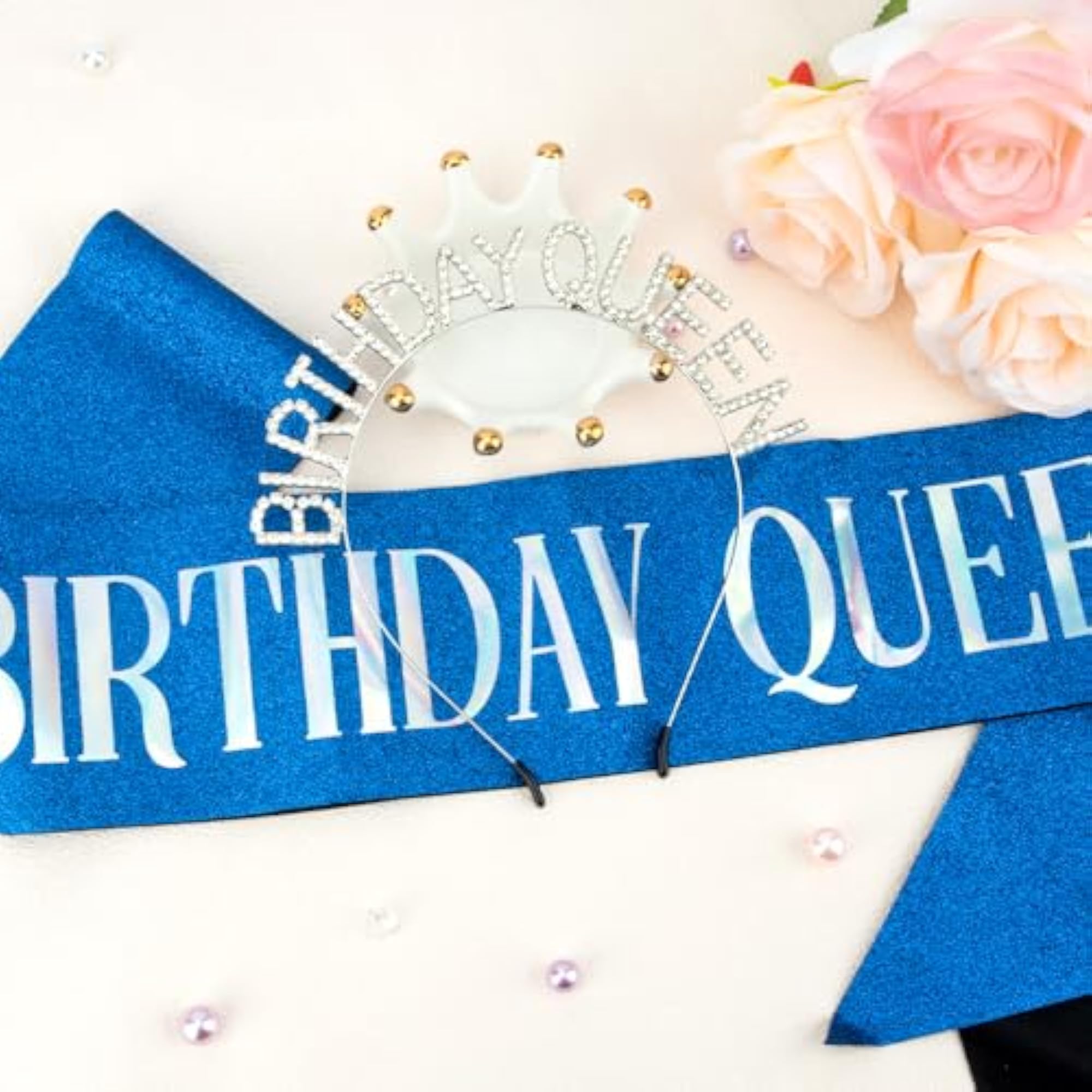 Birthday Queen Berry Tiara Headband Decoration