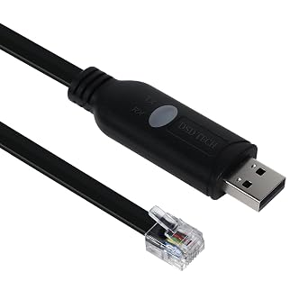 DSD TECH SH-RJ12K USB to RJ12 RS232 Serial Cable with FTDI Chip for ESA Plex-COM2 Bridge EXP-4