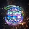 Flying Orb Ball Toys, 2025 Upgraded Toy, Hover Ball Boomerang Fly Fidget Spinner Hand Controlled Mini Drone Cosmic Globe Spinning Cool Toys for 6 7 8 9 10+ Year Old Boys Girls Teens (Blue)