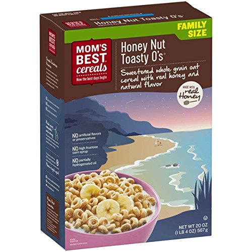 MomS Best Naturals Honey Nut Toasty O Cereal 20 Oz -Pack of 10