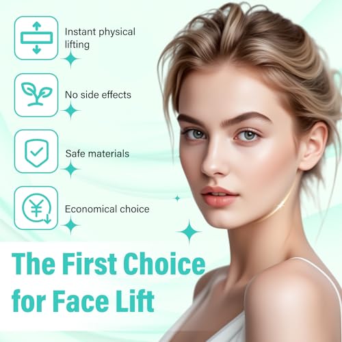 Image of Neck Tape Lifting Invisible, Face Lift Tape Instant Facelift Under Makeup, V Edge Patches Skin Lifter Tapes for Turkey Neck, Loose Sagging Skin, Wrinkle, Jowl, Eye, Double Chin (1 Count (Pack of 240))