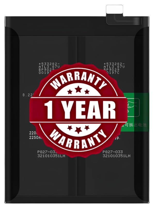 Image of Original BLP827 Battery Compatible for OnePlus 9 Pro (LE2120, LE2121, LE2123, LE2125, LE2127) - (4500mAh) - 1 Year Warranty JK10