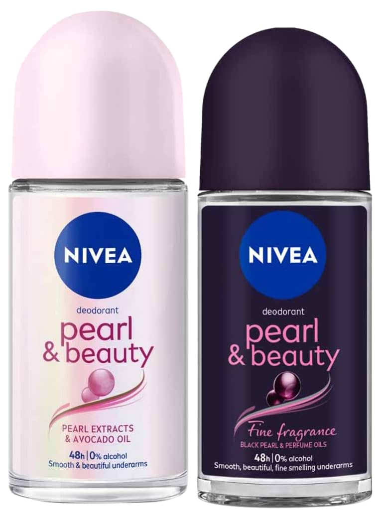 Nivea Women Deodorant Roll On, Pearl & Beauty Fine Fragrance For Fragrant Smooth & Beautiful Underarm Skin, 50ml&NIVEA Deodorant Roll On, Pearl & Beauty For Women 50ml-picture-31
