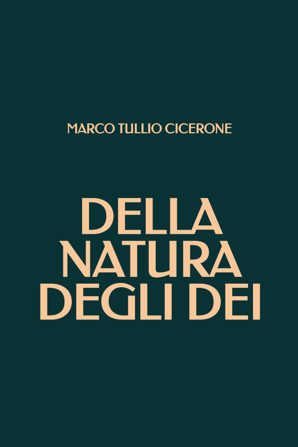 Della Natura degli Dei