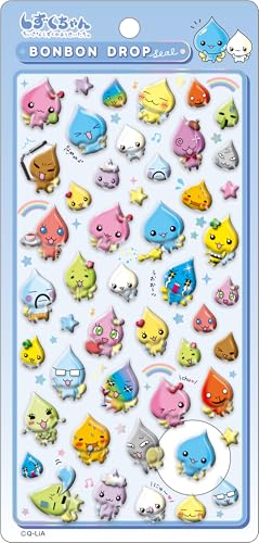 Amazon.co.jp: クーリア しずくちゃん シール ボンボンドロップシール