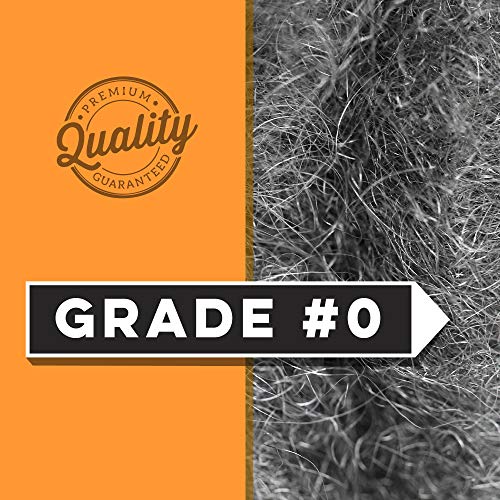GMT Steel Wool #0 Fine Grade 17” Radial Floor Pads (120170); Case of 12 Pads; For Cleaning and Polishing