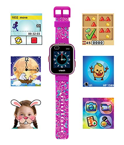 Vtech Kidizoom Smart Watch Dx2 Espagnol Montre Connectée Pour Enfants - vue 5