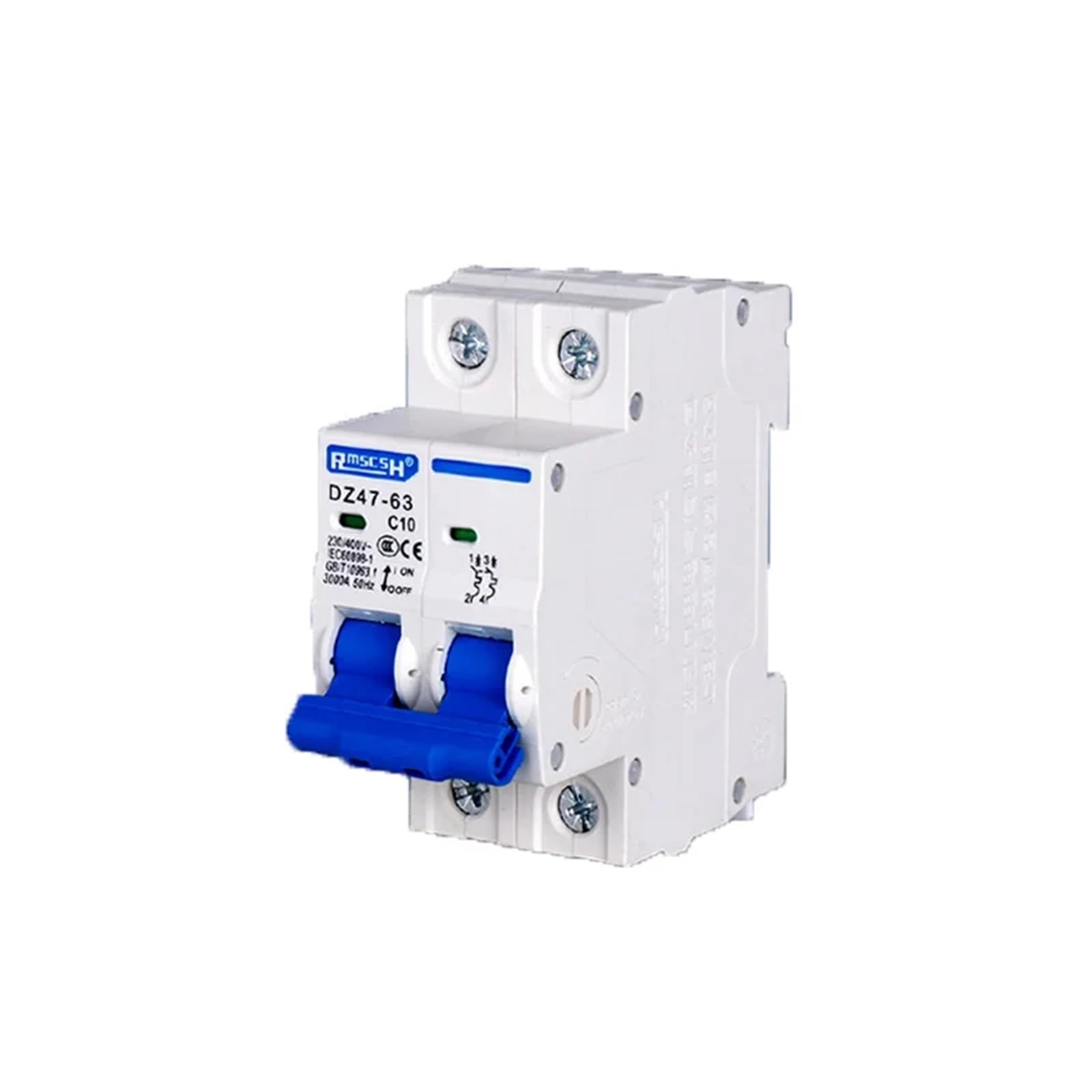 Mini wyłącznik DZ47-63 10A 16A 20A 25A 32A 40A 50A 63A 4P 400V, bezpieczeństwo domowe, siekacz (20A)