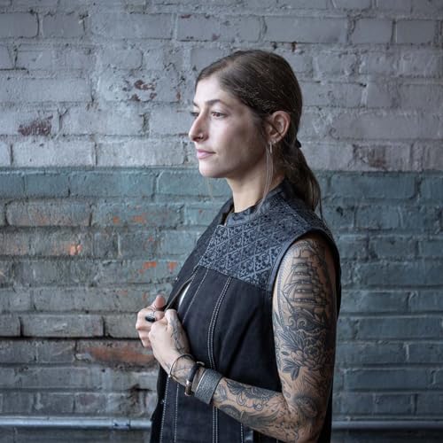 Image of Milwaukee Leather Women's Premium Denim Motorcycle Rider Vest | MDL