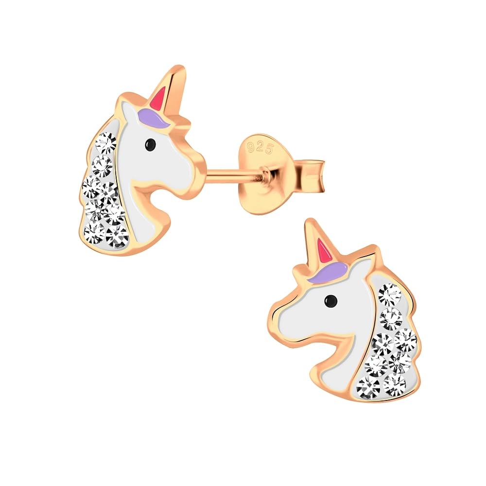 Aww So Cute 925 Sterling Silver Hypoallergenic Unicorn Stud Earrings for Babies, Kids & Girls | Diwali Gift/Birthday Gift | Comes in a Gift Box | 925 Stamped with Certificate of Authenticity | ER1608 (B07V3FK4N6) Amazon Price History, Amazon Price Tracker