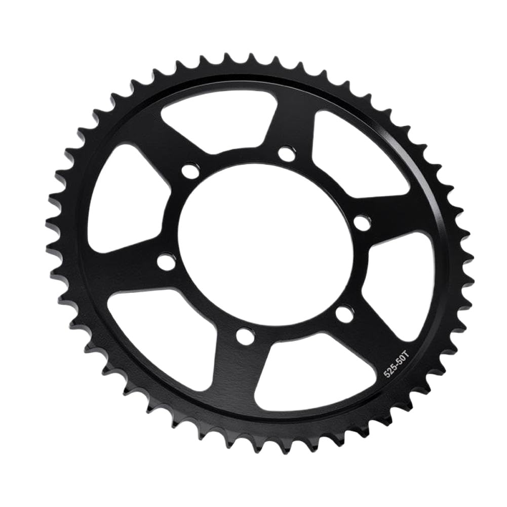 Piñón trasero de motocicleta 20CrMnTi 525-50T 520 cadena 50T compatible con 800Tiger 800 Tiger XC 11-16 800 Tiger XCA XCX XRT XRX 15-20