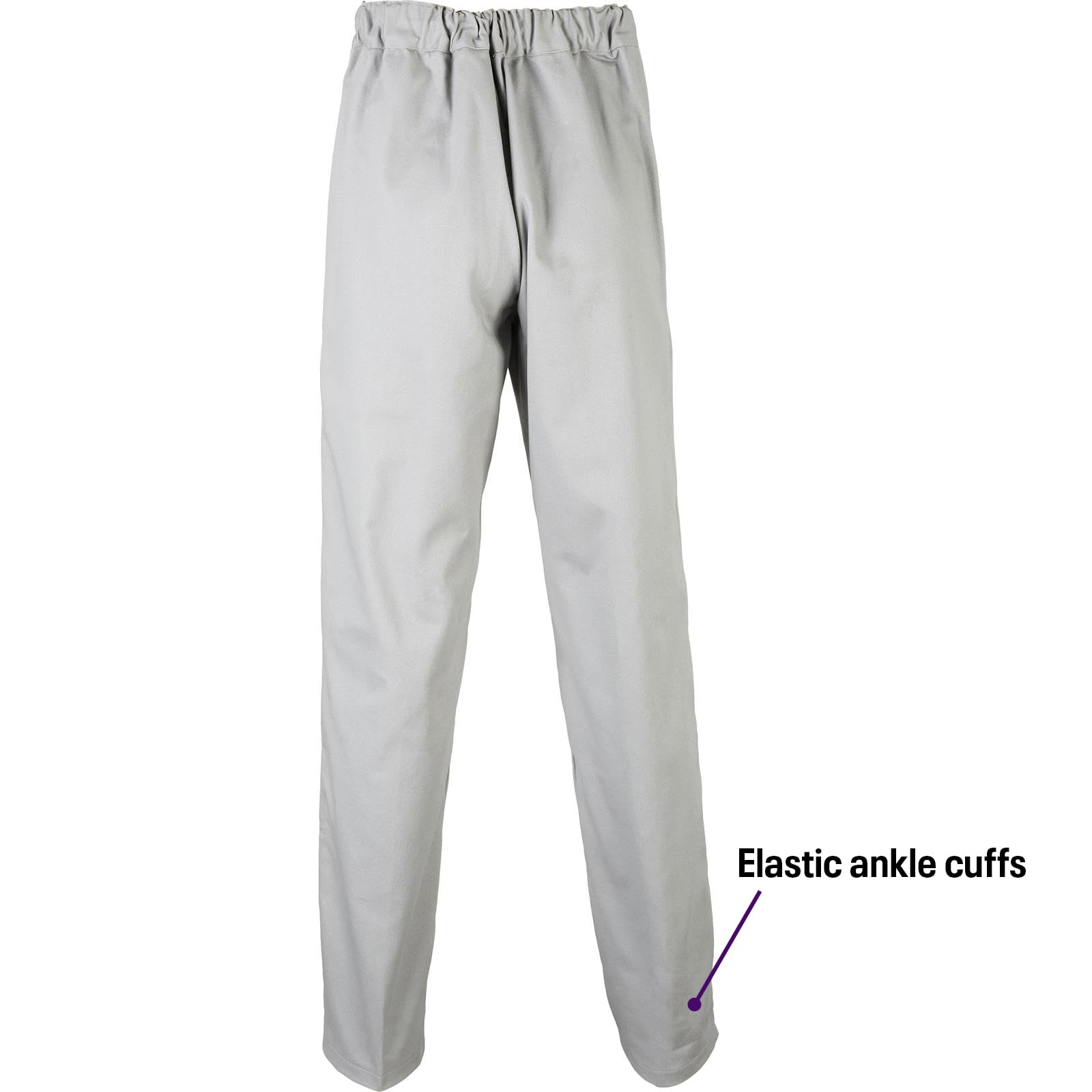 Speedway Motors Economy SFI-1 Fire Resistant Racing Suit Pants, FRC Material, Elastic Cuffs, Adjustable Waist, TPP 6 Rated, Suitable for All Racing Types, Black, XXL