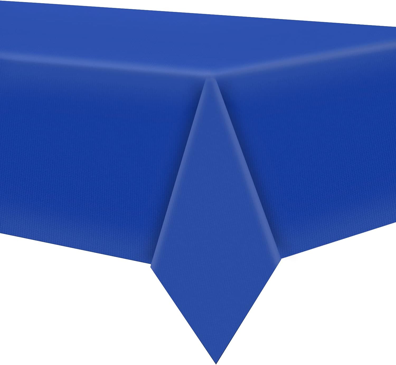 sundee Rectangle Fabric Tablecloths, 60 x 120 Inches Water Resistant Oil-Proof Spill Proof Tablecloth, TableCover for Dining, Kitchen, Wedding and Parties (Navy Blue)