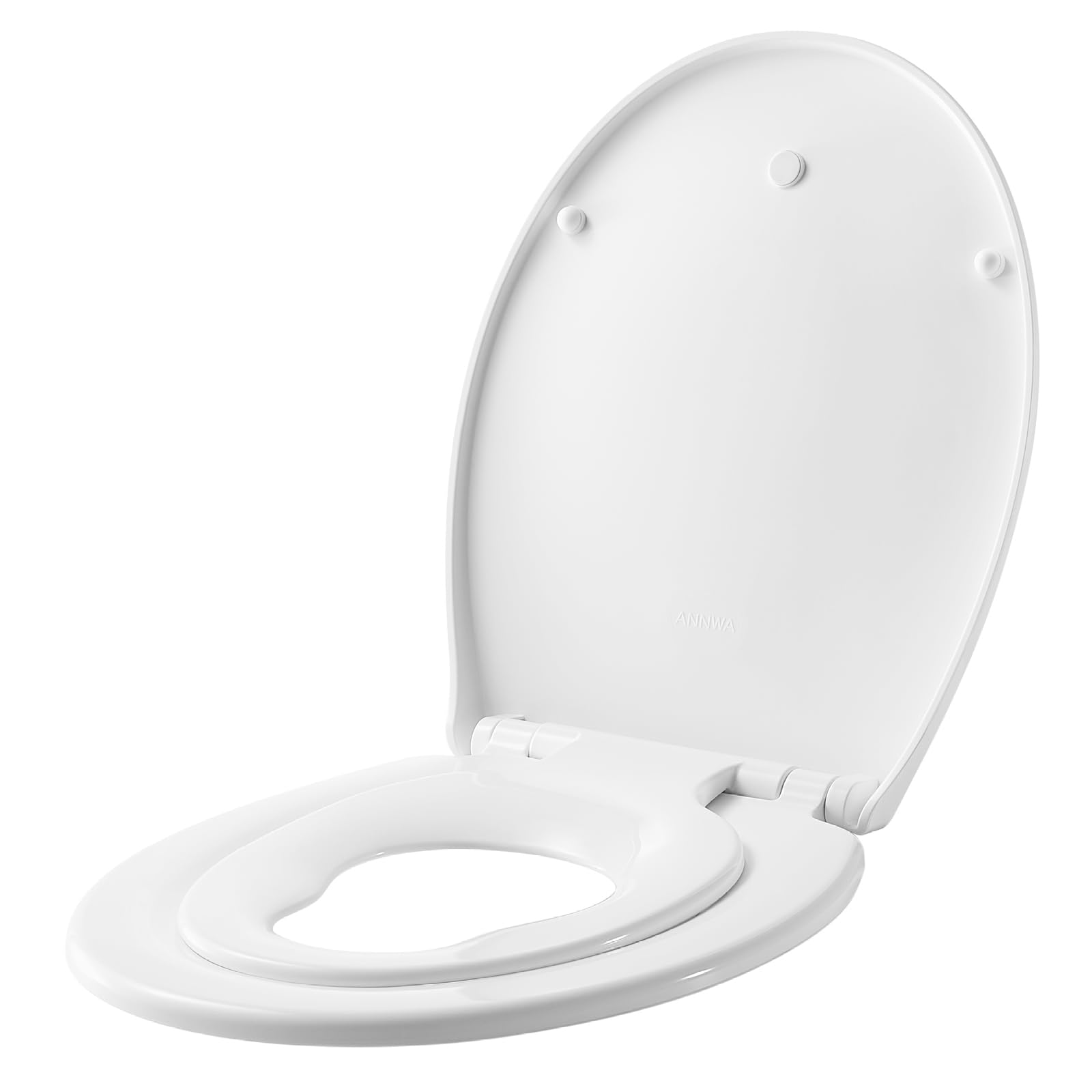 ANNWA WC Sitz mit Absenkautomatik Oval