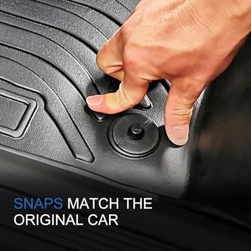 Tapis de sol Fiat 124 Spider imperméable contre la boue et l'eau