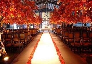 Tablecloth Market Aisle Runner White 50 Ft Long Satin Bridal Wedding 100...