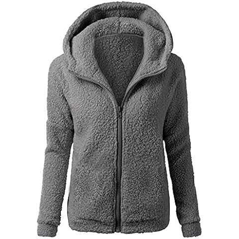 Pullover Damen Sweatjacke Elegant Winterjacke Steppjacke Steppmantel Wintermantel Übergang Jacke Fleecejacke mit Top Durchgehendem Reißverschluss Atmungsaktives Fleeceoberteil Kompakt Für Outdoor Cover