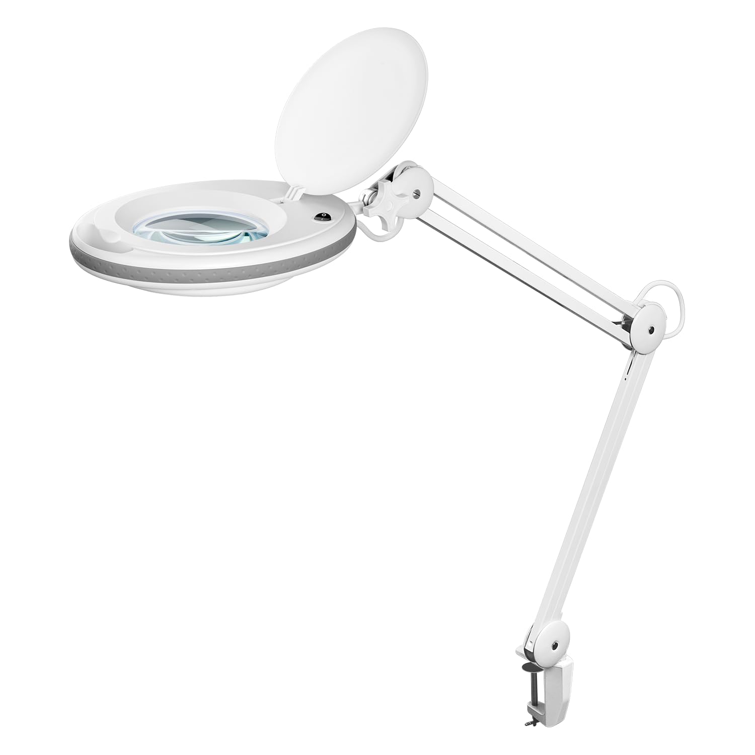 LED magnifying glass lamp with clamp, 8 W 60361 /T2UK