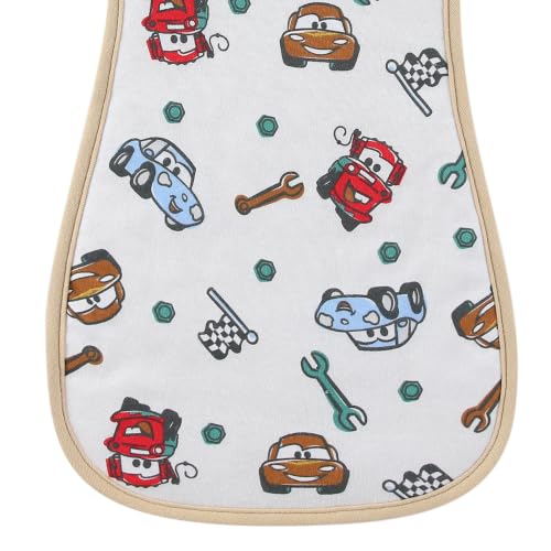 Image of Disney Baby Cars Lightning McQueen Burp Cloths 3-Pack for Infants