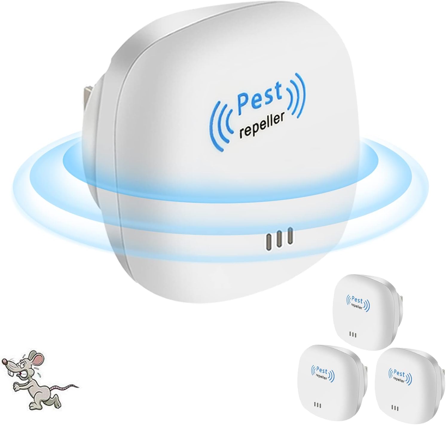 Upoovver Ultrasonic Pest Repeller, Electronic Mouse Repellent Plugin