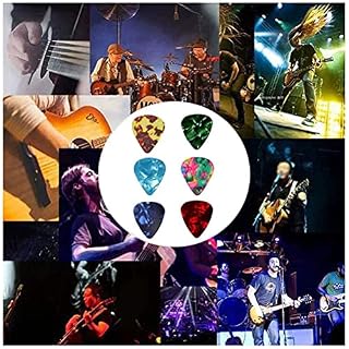 ZHjuju Médiators pour Guitare,Lot de 50 Médiators Guitare en Celluloïd coloré médiators pour Guitares pour Guitare… - Les Beatles, Paul McCartney, John Lennon, RIngo Starr, George Harrison ZHjuju Médiators pour Guitare,Lot de 50 Médiators Guitare en Celluloïd coloré médiators pour Guitares pour Guitare… – Image 6
