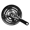 SHIMANO Mixte Fc-ty501 Quadrato 6/7/8 Ingressi Guarnitura, Noir, 170mm EU #2