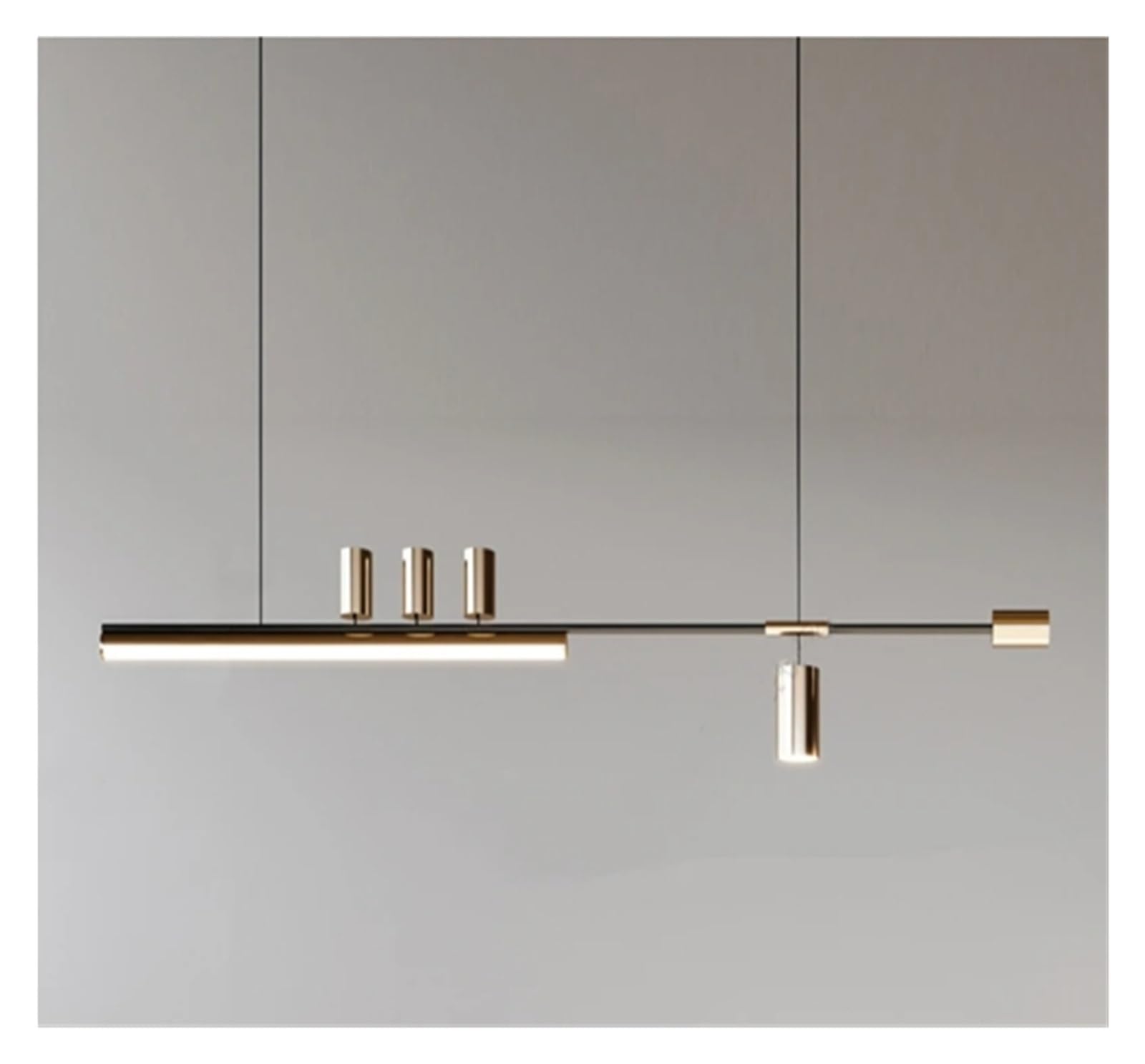 Suspension LED E27 lustre design de cuisine et bar salon 180cm